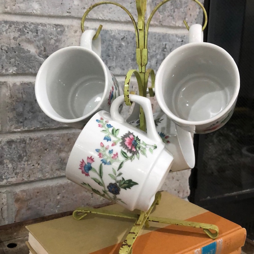 Vintage PMC floral mugs